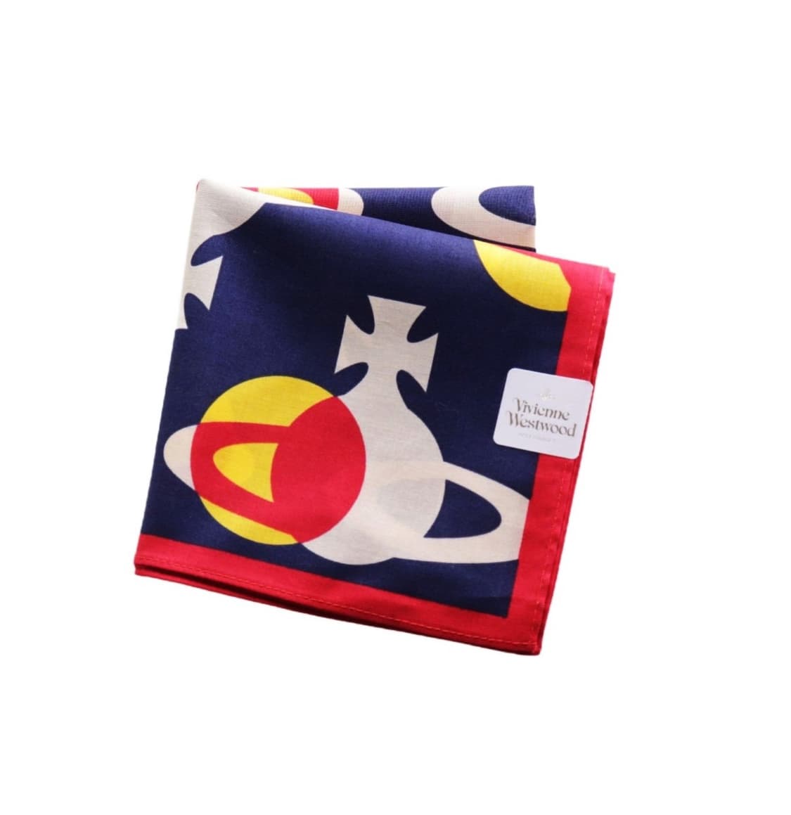 비비안웨스트우드 면 손수건 1 (새상품 with Case) 상품이미지1