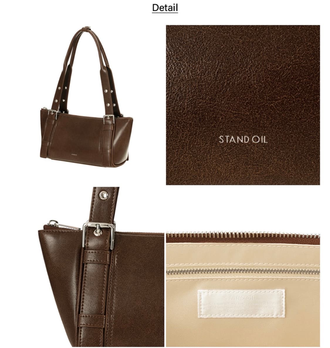 스탠드오일 보트백 brown (거의 새 상품) 상품이미지5