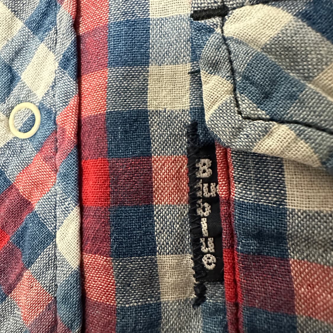 BLUE BLUE japan made check shirt 상품이미지3
