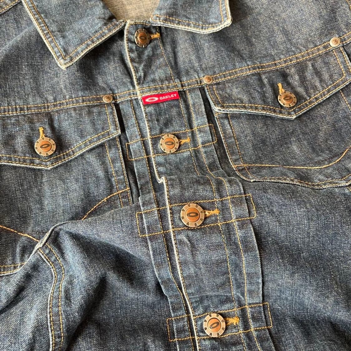 오클리 빈티지 데님 자켓 상품이미지4