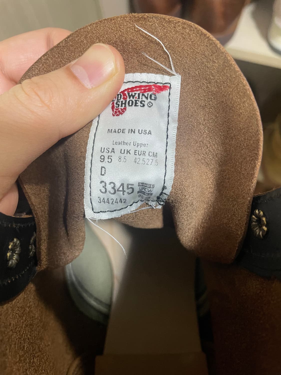 레드윙 블랙스미스 3345 블랙 프레리 새제품 (275 9.5D) 상품이미지10