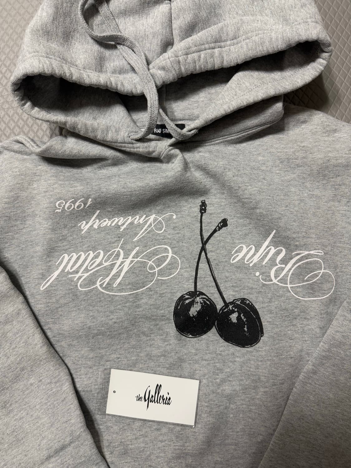 (OS) 라프시몬스 aw19/20 체리 후드 멜란지 상품이미지2