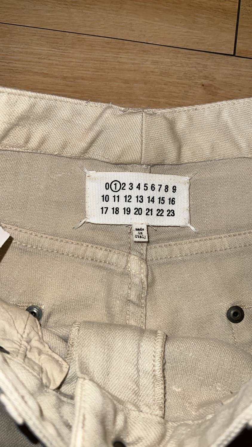 Maison Martin Margiela White Jean Pants 상품이미지4