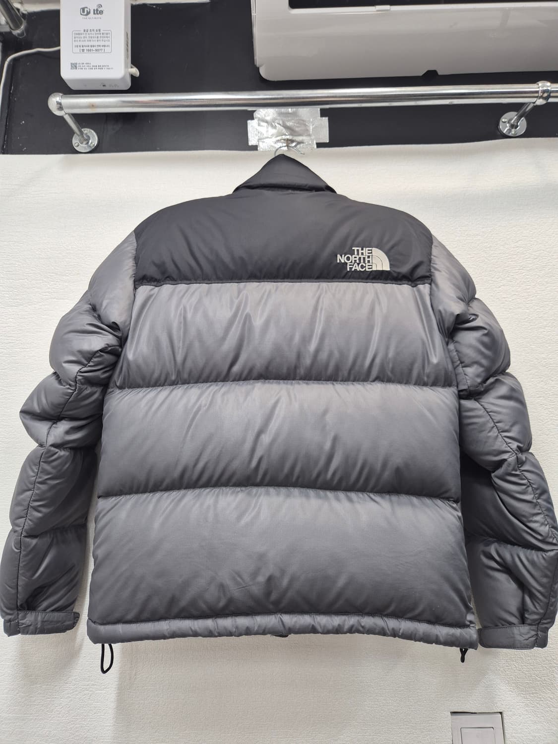 노스페이스 눕시 700  패딩 그레이 / 55 (정품) 상품이미지3