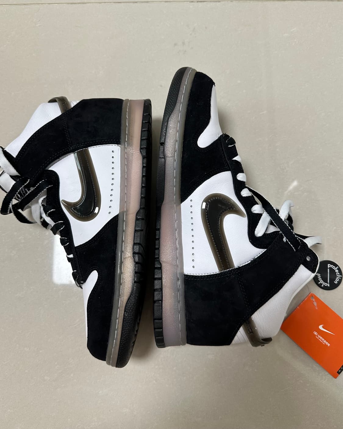 [270] 나이키 덩크하이 슬램잼 클리어블랙 상품이미지5