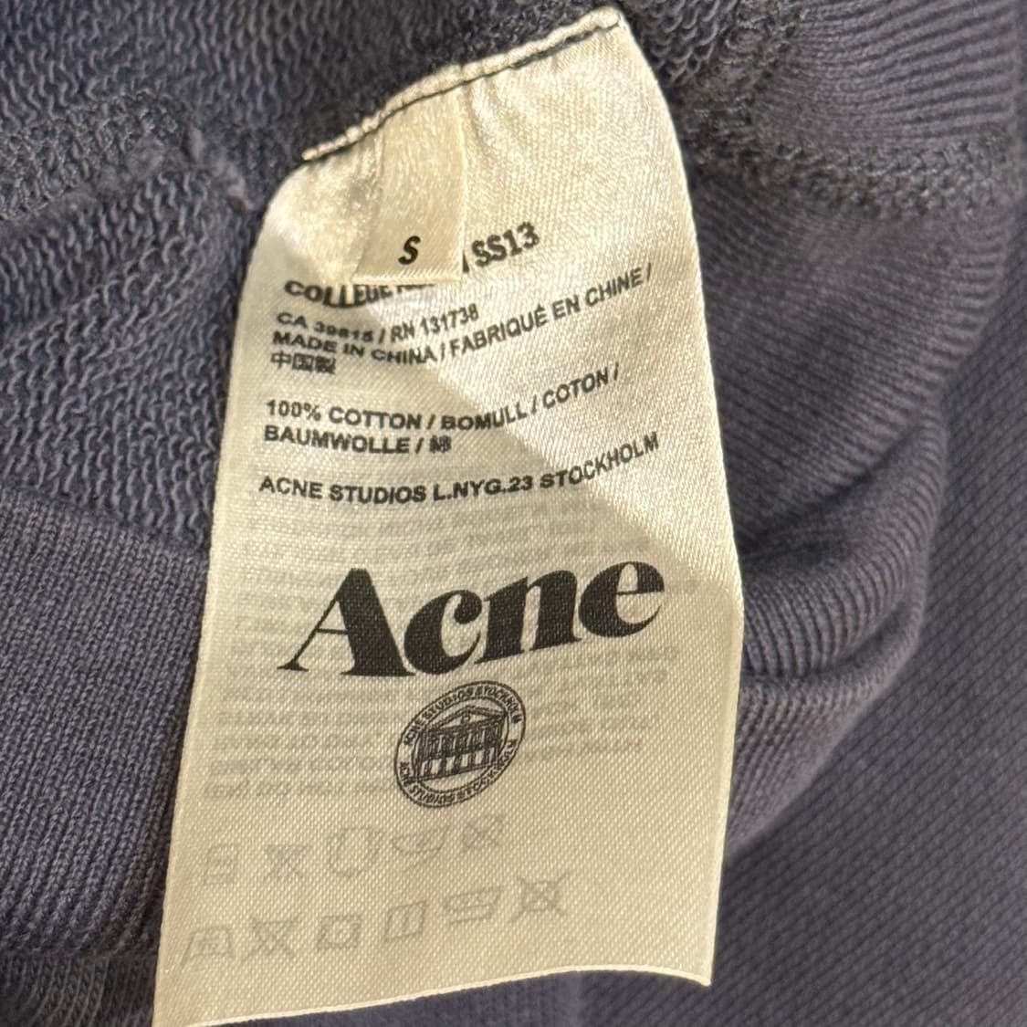 acne studios 아크네 스튜디오 아스펜 맨투맨 상품이미지9