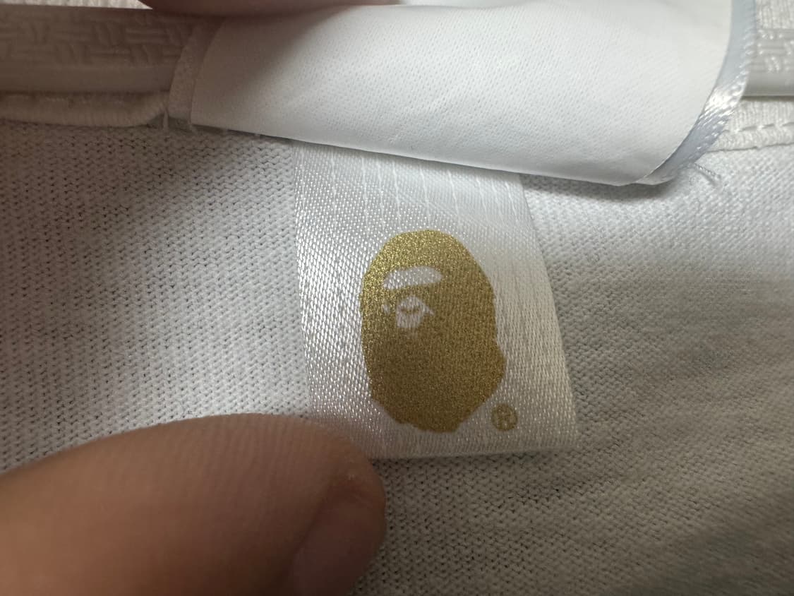 베이프 샤크 반팔 흰색 2xl 상품이미지3