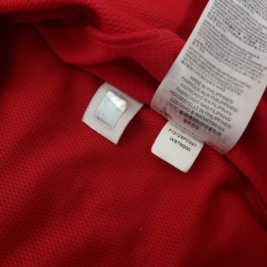 12-13시즌 리버풀 홈 유니폼 #37 스크르텔 상품이미지8