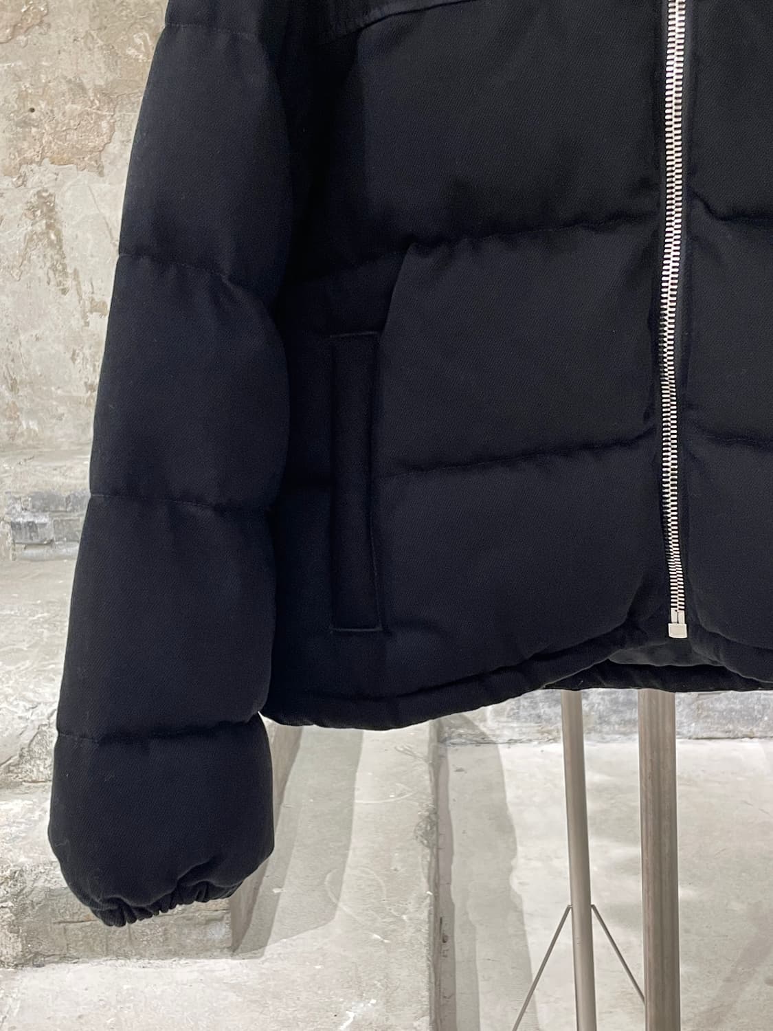 알렉산더 왕 블랙 클래식 크롭 패디드 후디 자켓 상품이미지4