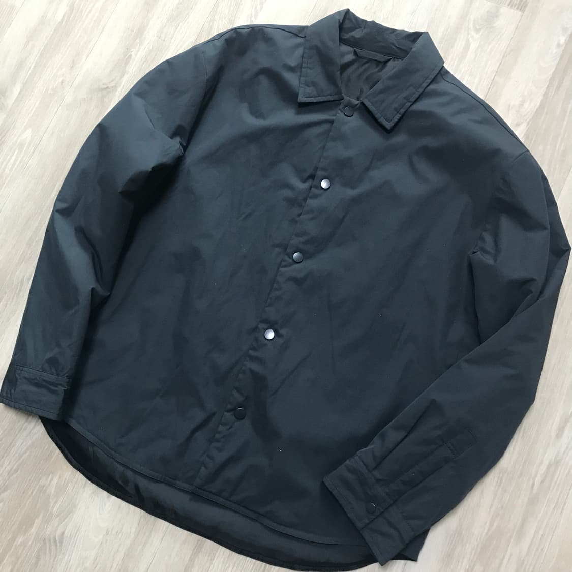 에잇세컨즈 셔츠 자켓 L사이즈 다크그린 상품이미지1