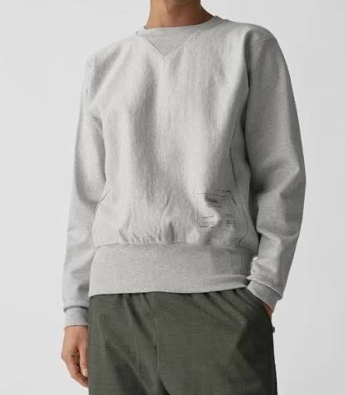 마르지엘라 21ss 탭프린트 맨투맨 46 택포함 상태 좋음 상품이미지1