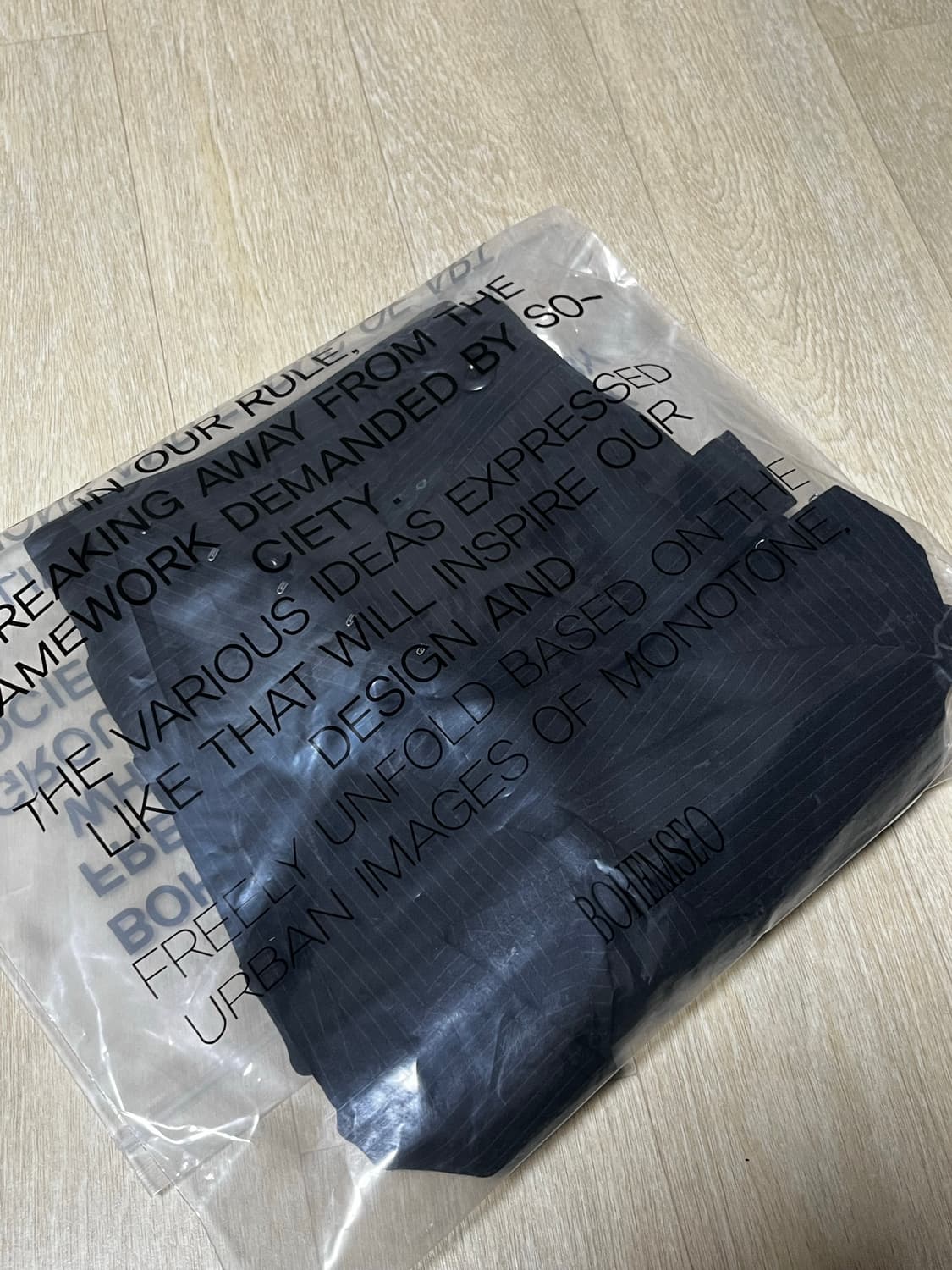 보헴서 UNBALANCED DRAPE MINI SKIRT, S 상품이미지2