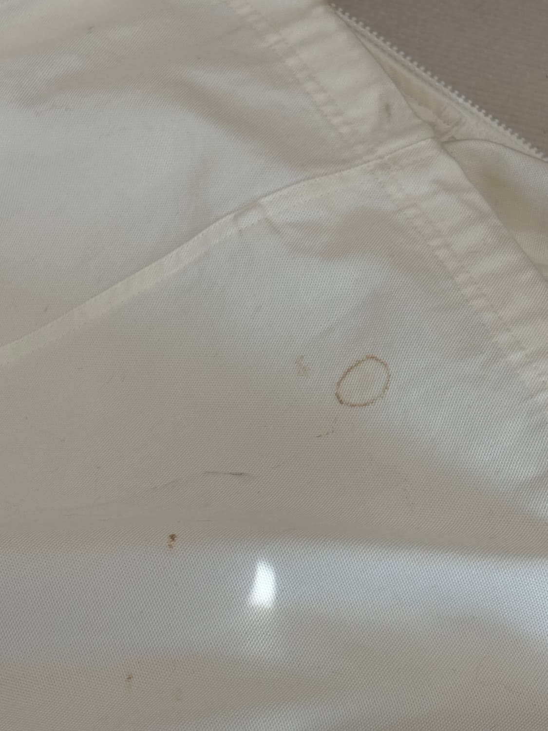 나이키 화이트 면 자켓 M 상품이미지2