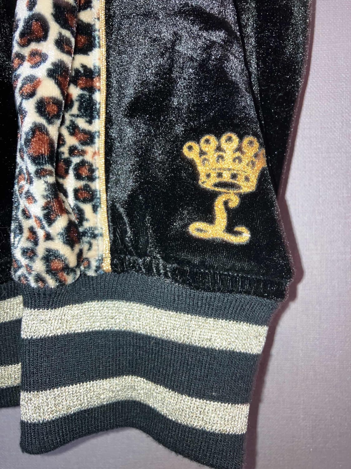 갸루 호피 투웨이 후드집업 상품이미지4