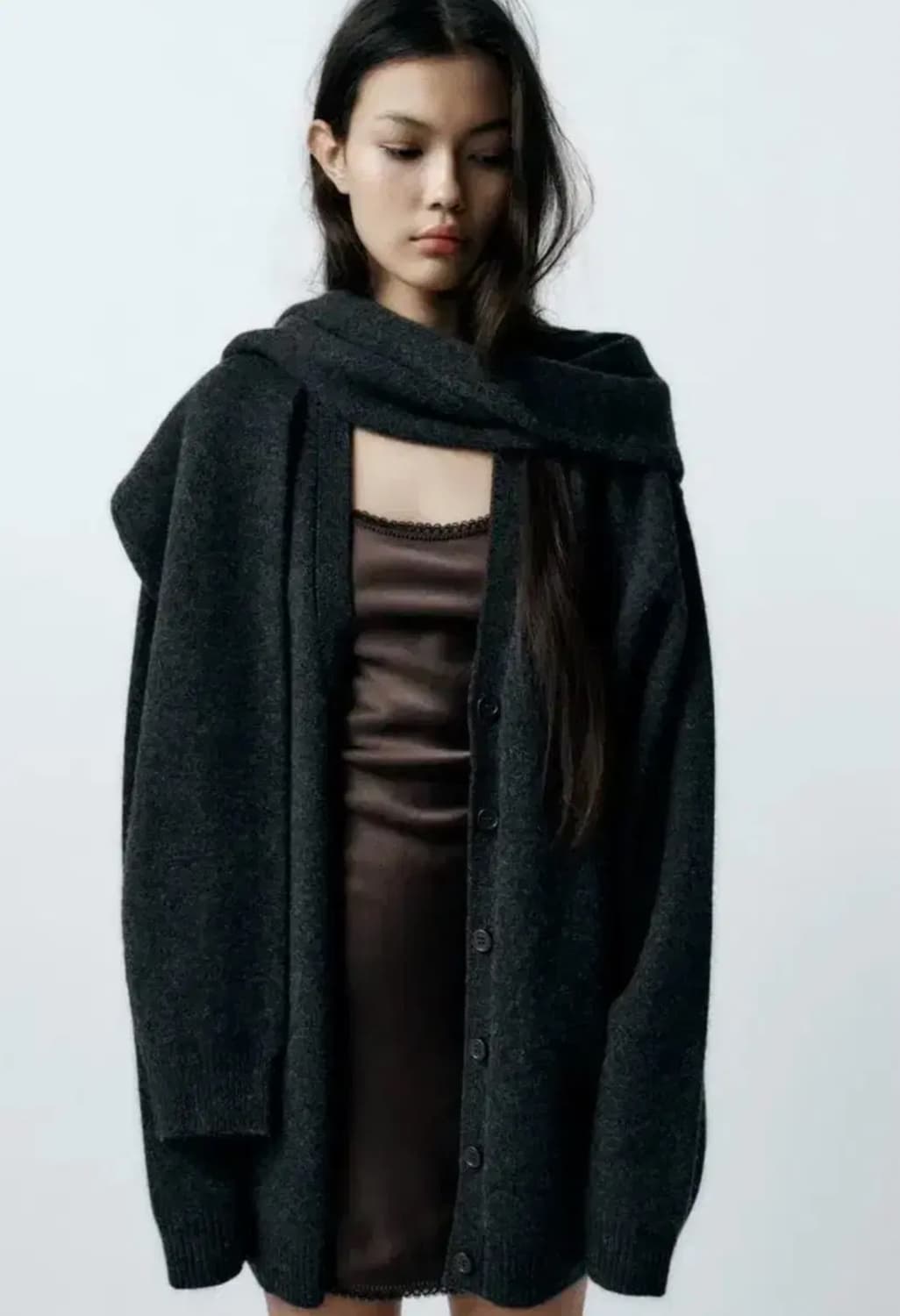 자라 울 가디건 상품이미지1