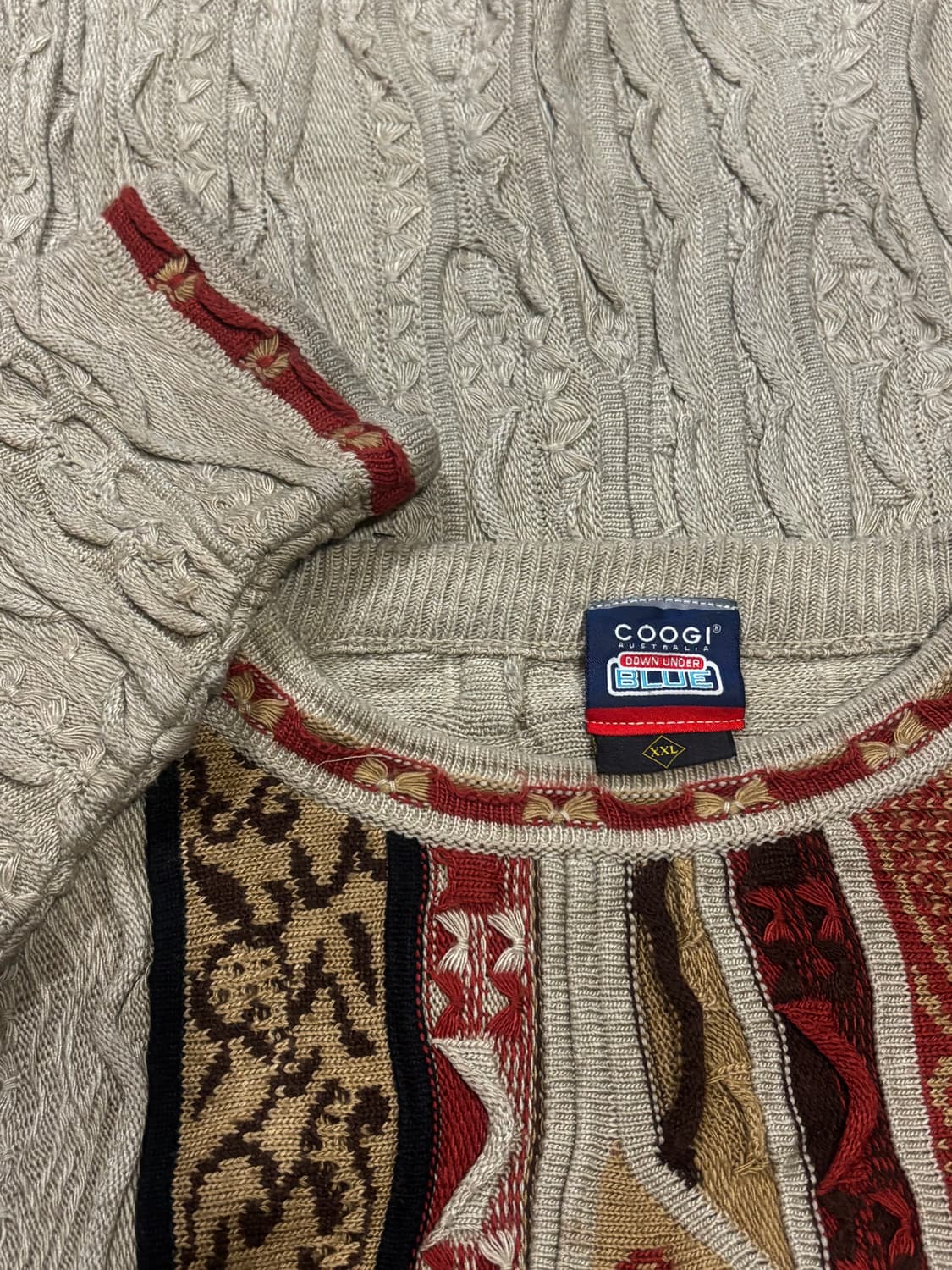 쿠지 케이블 니트 상품이미지4