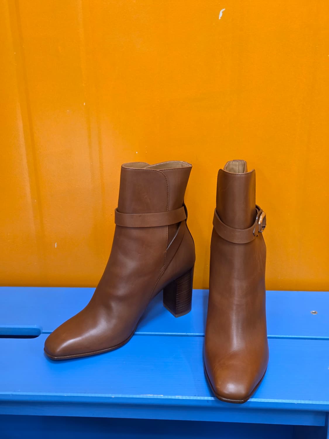 37 랄프로렌 틸튼 웰링턴 앵클 부츠 브라운 상품이미지2