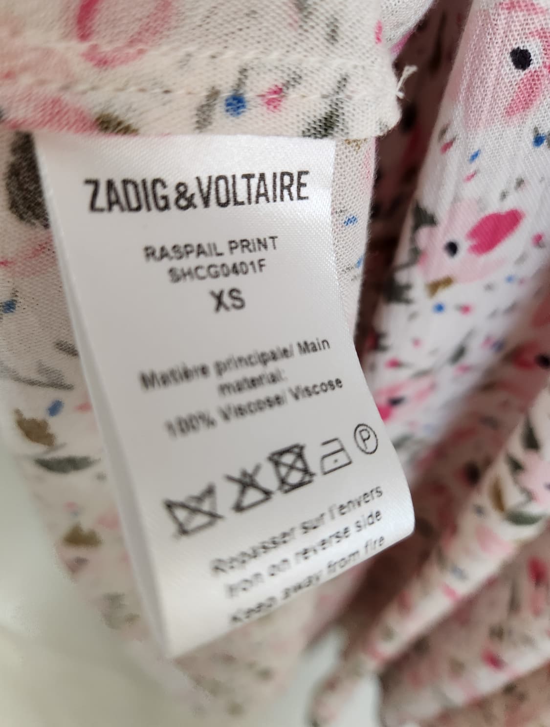 쟈딕앤볼테르 시그니처 디자인 원피스 XS사이즈(44~55사이즈 가능) 상품이미지10