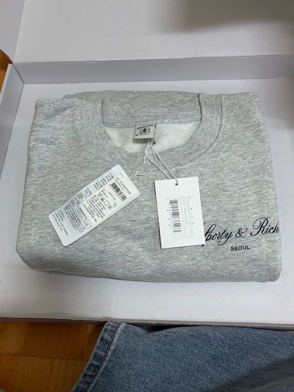 스포티앤리치 / 서울 한정판 맨투맨 상품이미지1