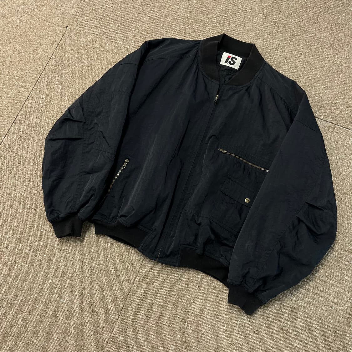 이세이미야케 80‘s 봄버 자켓 상품이미지3