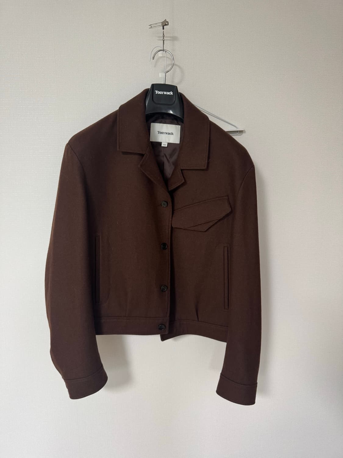 [M] 토니웩 울 브라운 자켓 상품이미지1