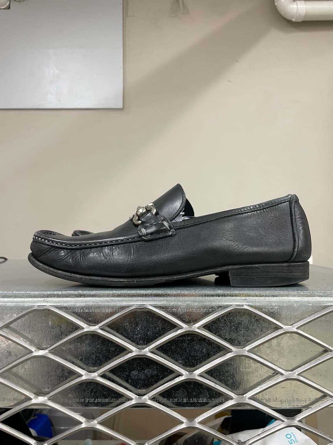 페레가모 간치니 레더 로퍼 7.5  상품이미지1