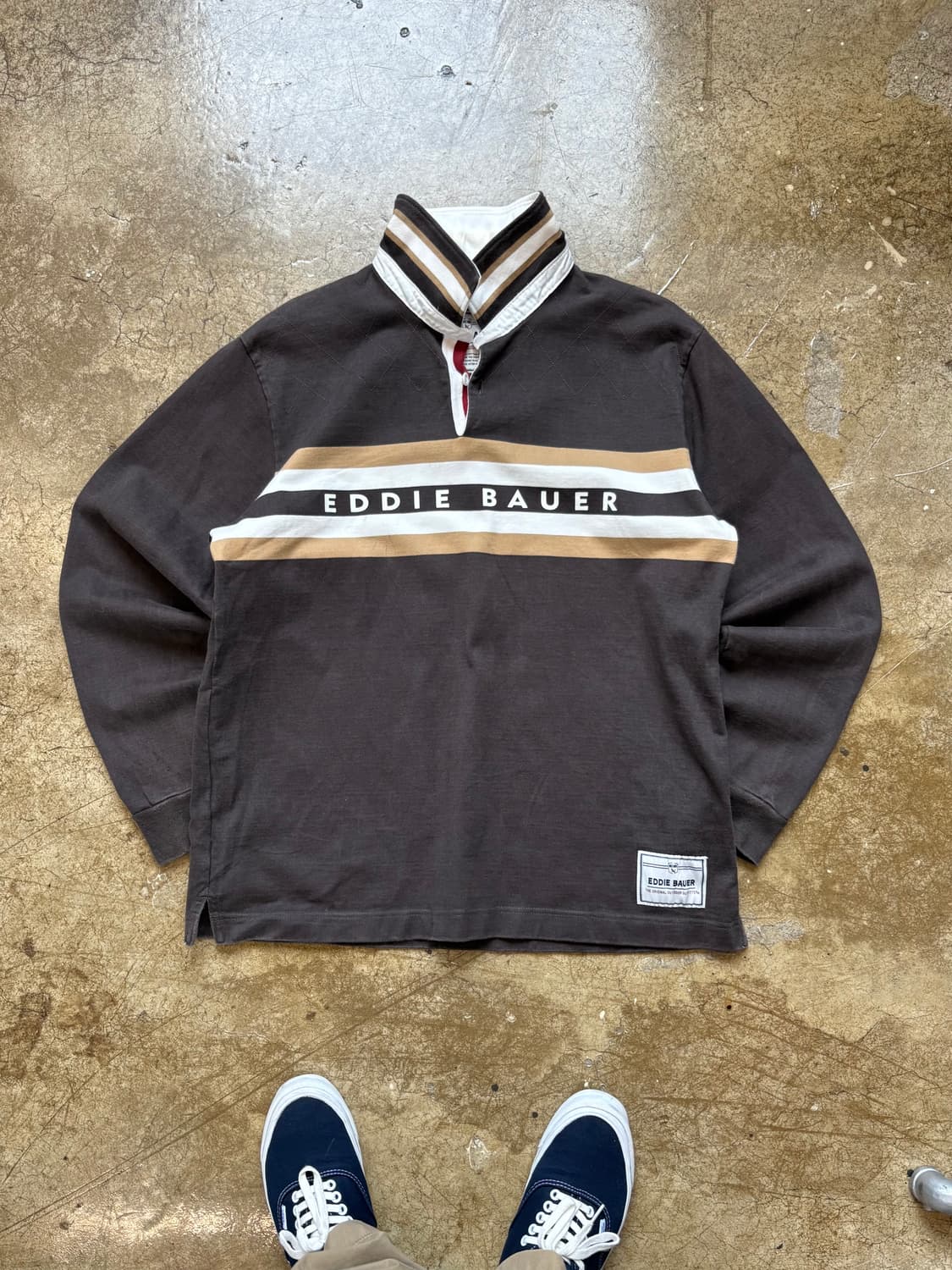 00s Eddie Bauer Rugby 상품이미지1
