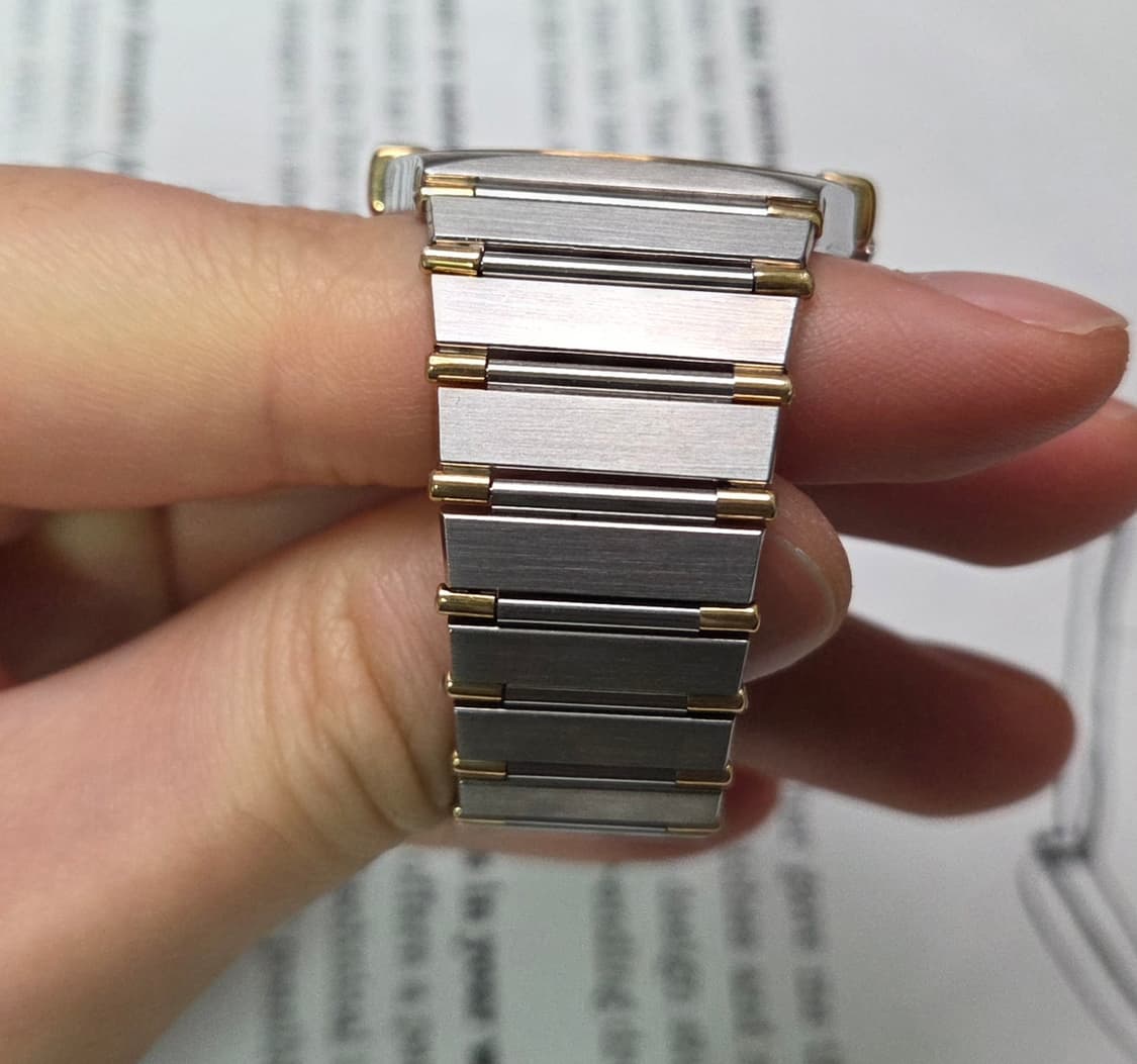 빈티지 오메가 컨스틸레이션 샴골판 골드콤비 하프바 쿼츠 남성용  상품이미지6