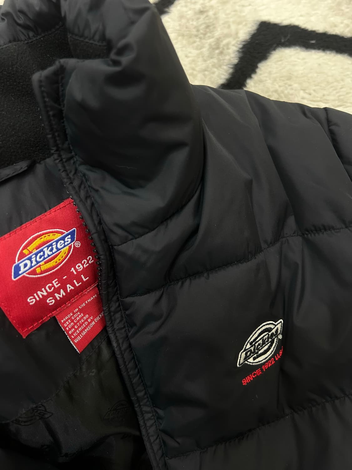 [S]디키즈 경량 패딩 자켓/블랙 상품이미지6