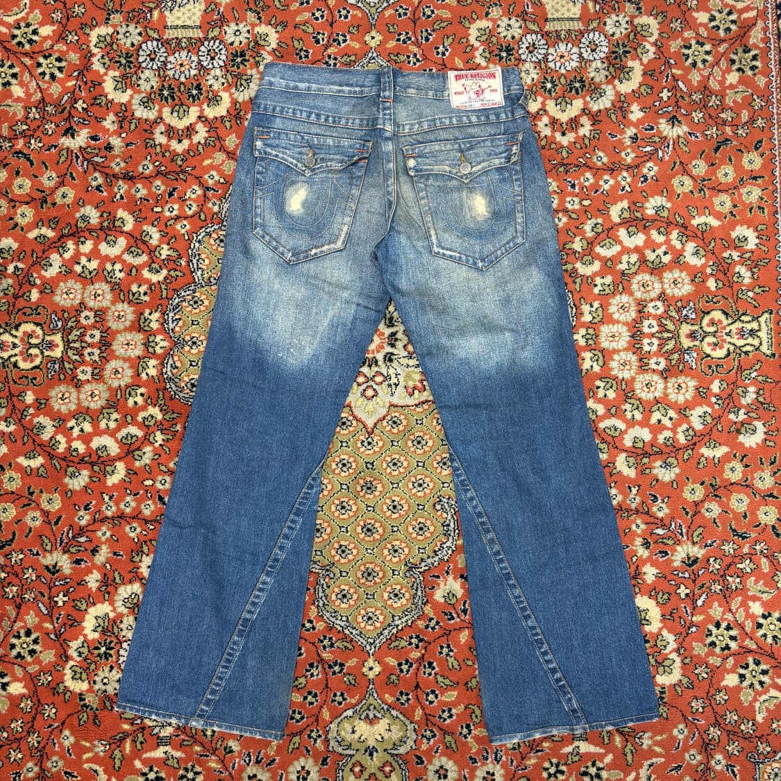 [32] 트루릴리전 JOEY 조이 데미지 부츠컷 데님 팬츠 상품이미지2