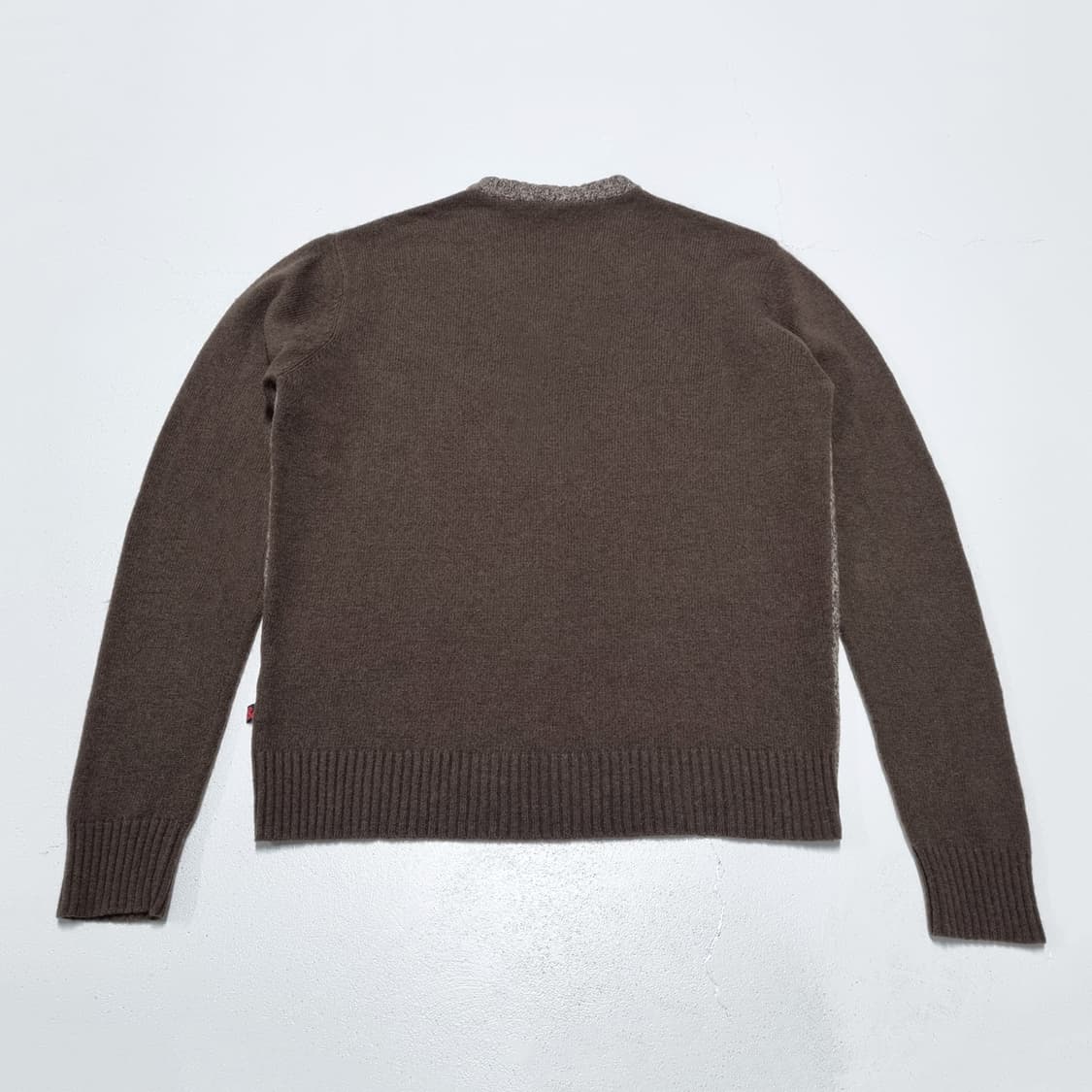 빈티지 DOLCE & GABBANA 투톤 V넥 니트 - 48 상품이미지2