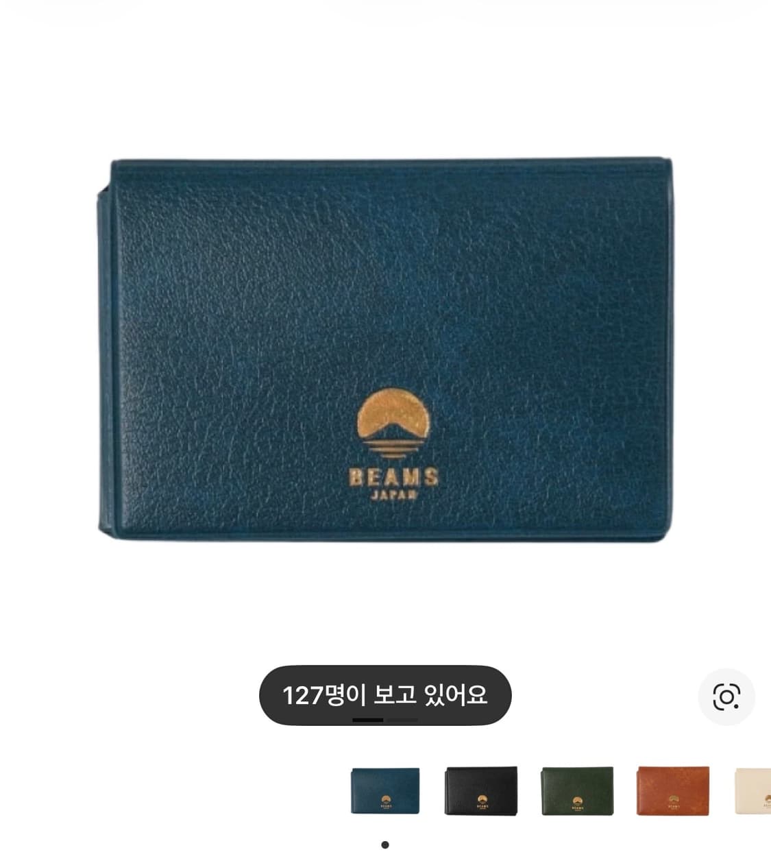 (미개봉) 빔즈 x 하이타이드 스페셜 오더 패스 & 카드 케이스 네이비 상품이미지1