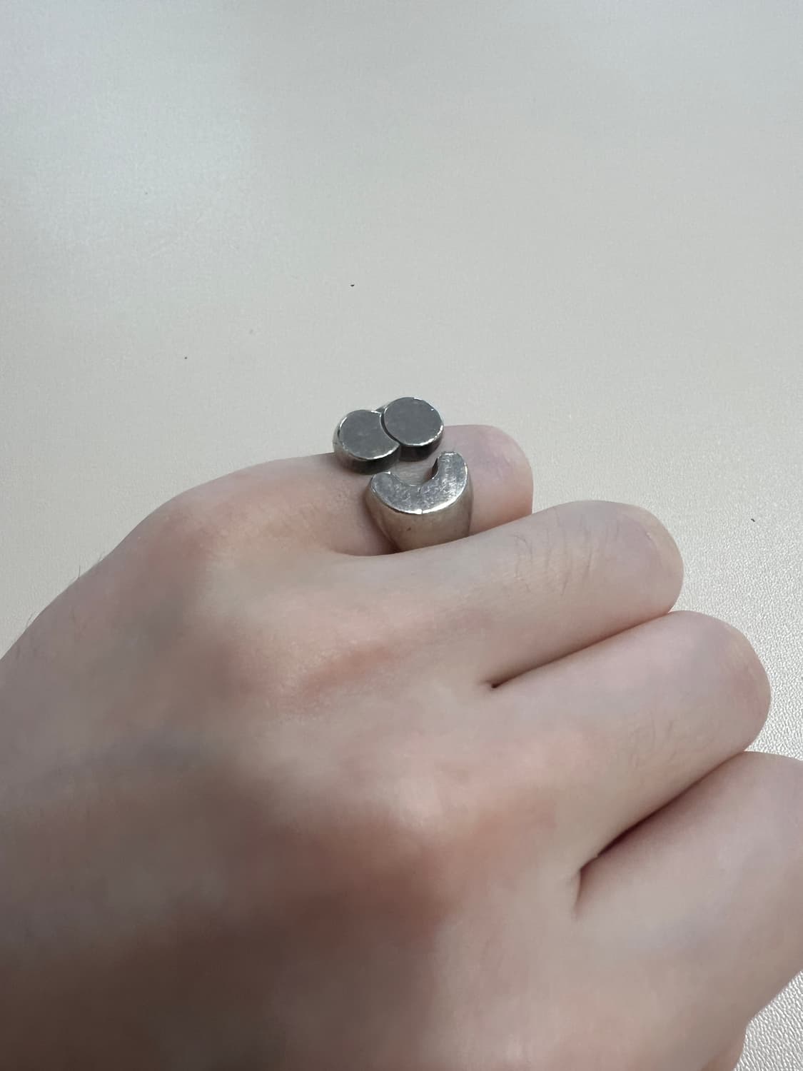 투델로 2dello 925실버 스마일 오픈링 상품이미지2