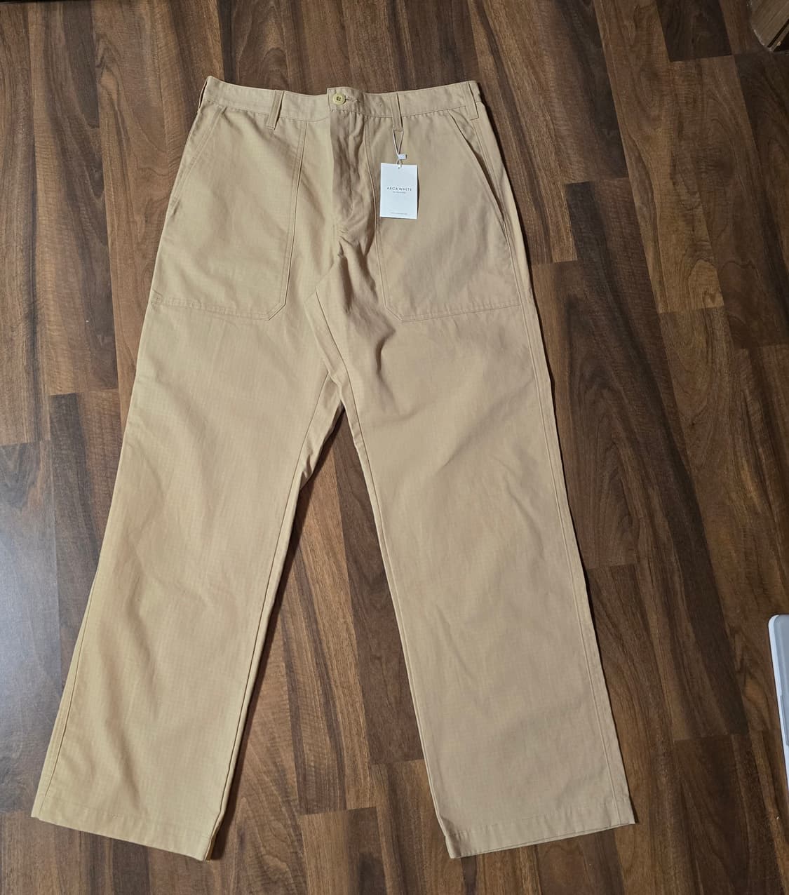 AECA WHITE 립스탑 퍼티그 팬츠 M 신품 상품이미지1