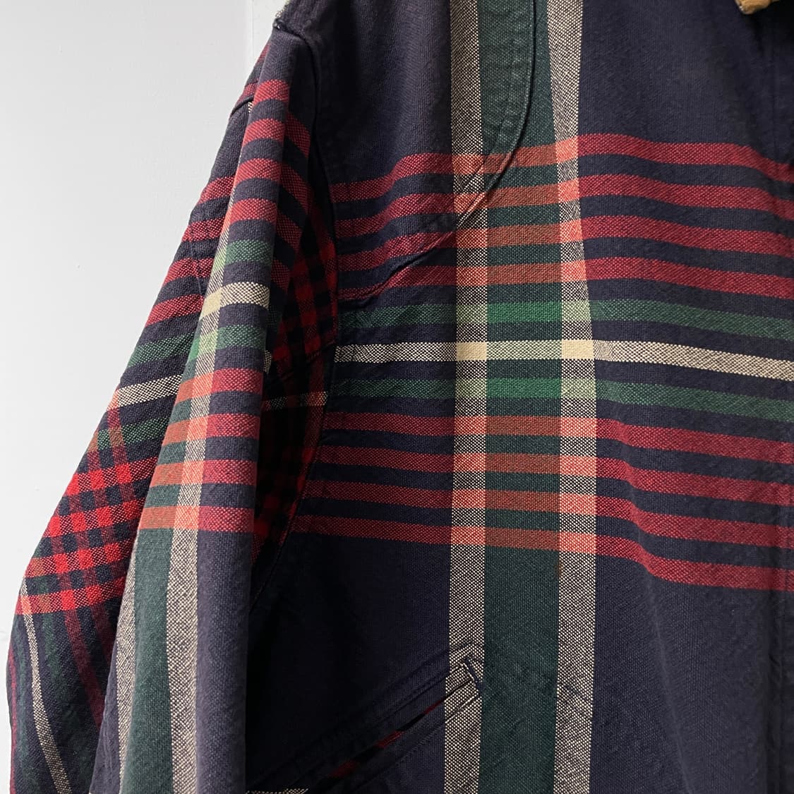 폴로 랄프로렌 체크 헌팅 자켓 L 상품이미지5