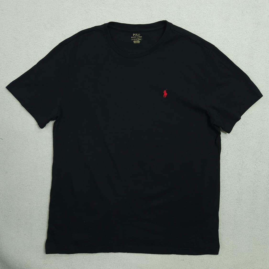 폴로 랄프 로렌 반팔티 XL 블랙 상품이미지1