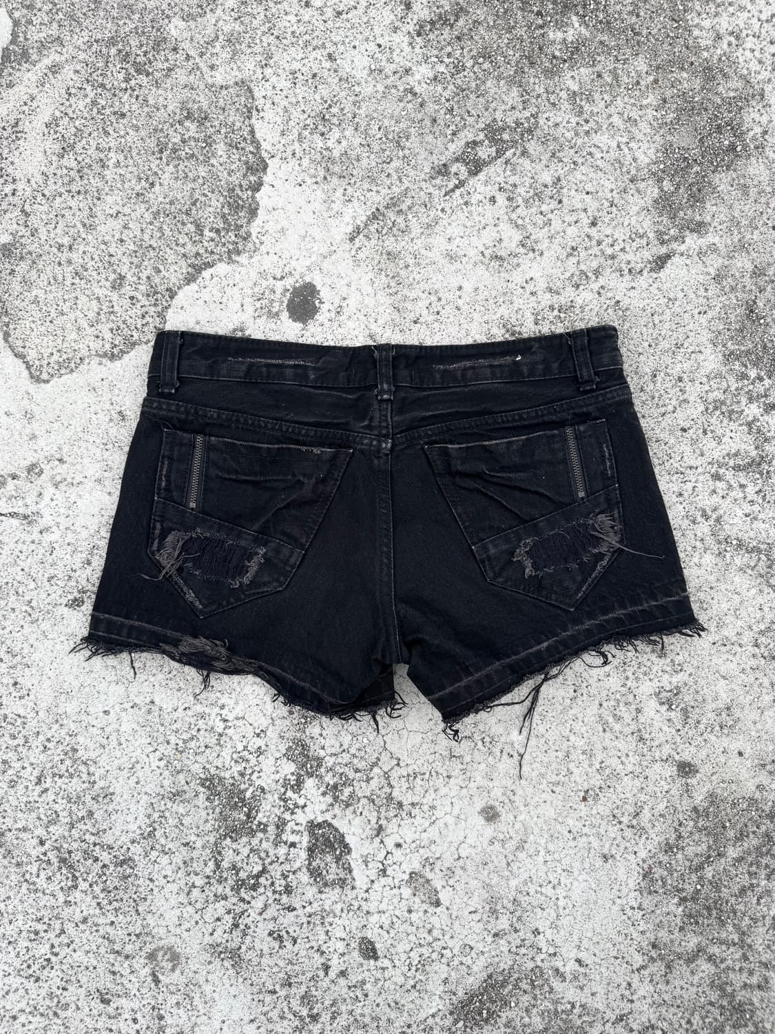Basic black shorts 상품이미지2