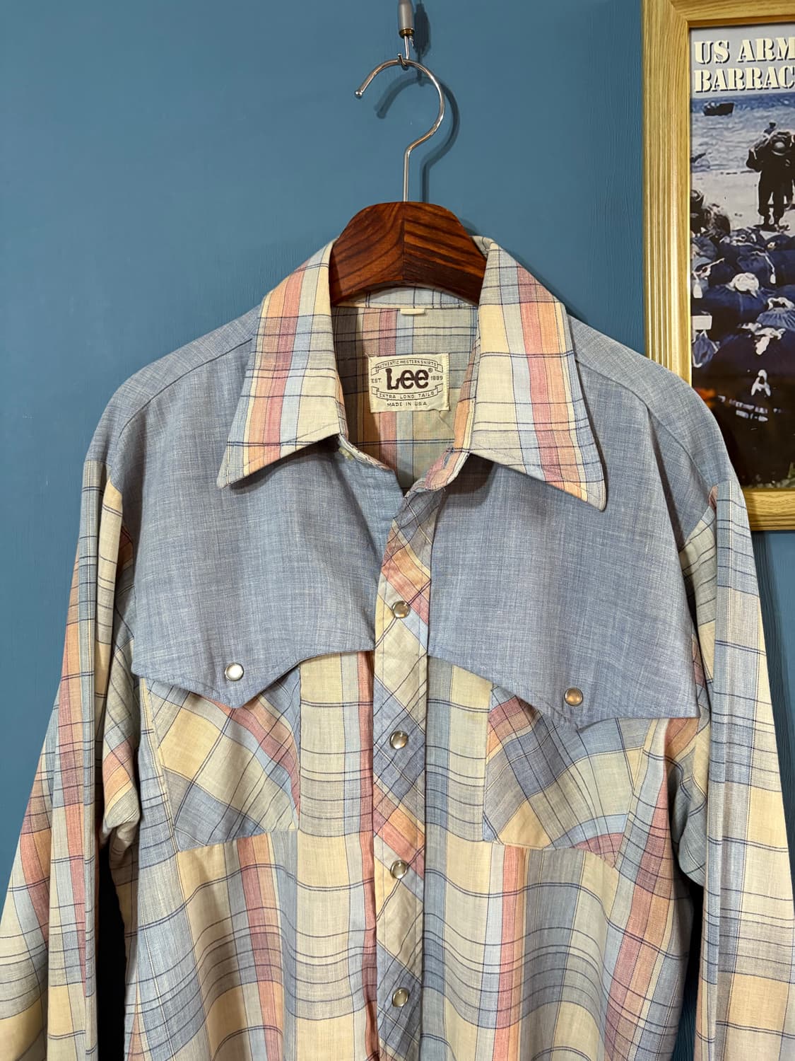 70‘s LEE Western Shirt.  상품이미지2