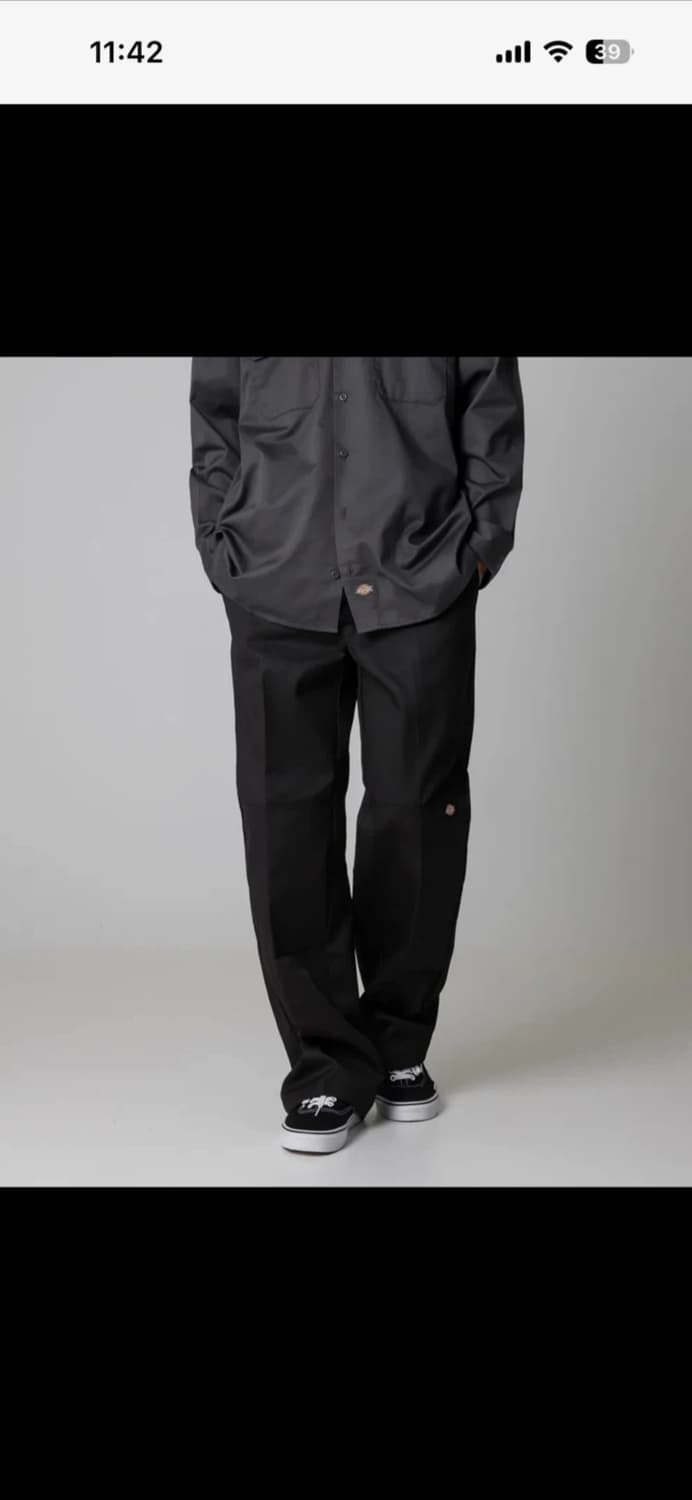 디키즈 더블니 루즈핏 팬츠 30 (거의 새상품, 온라인 품절) 상품이미지1