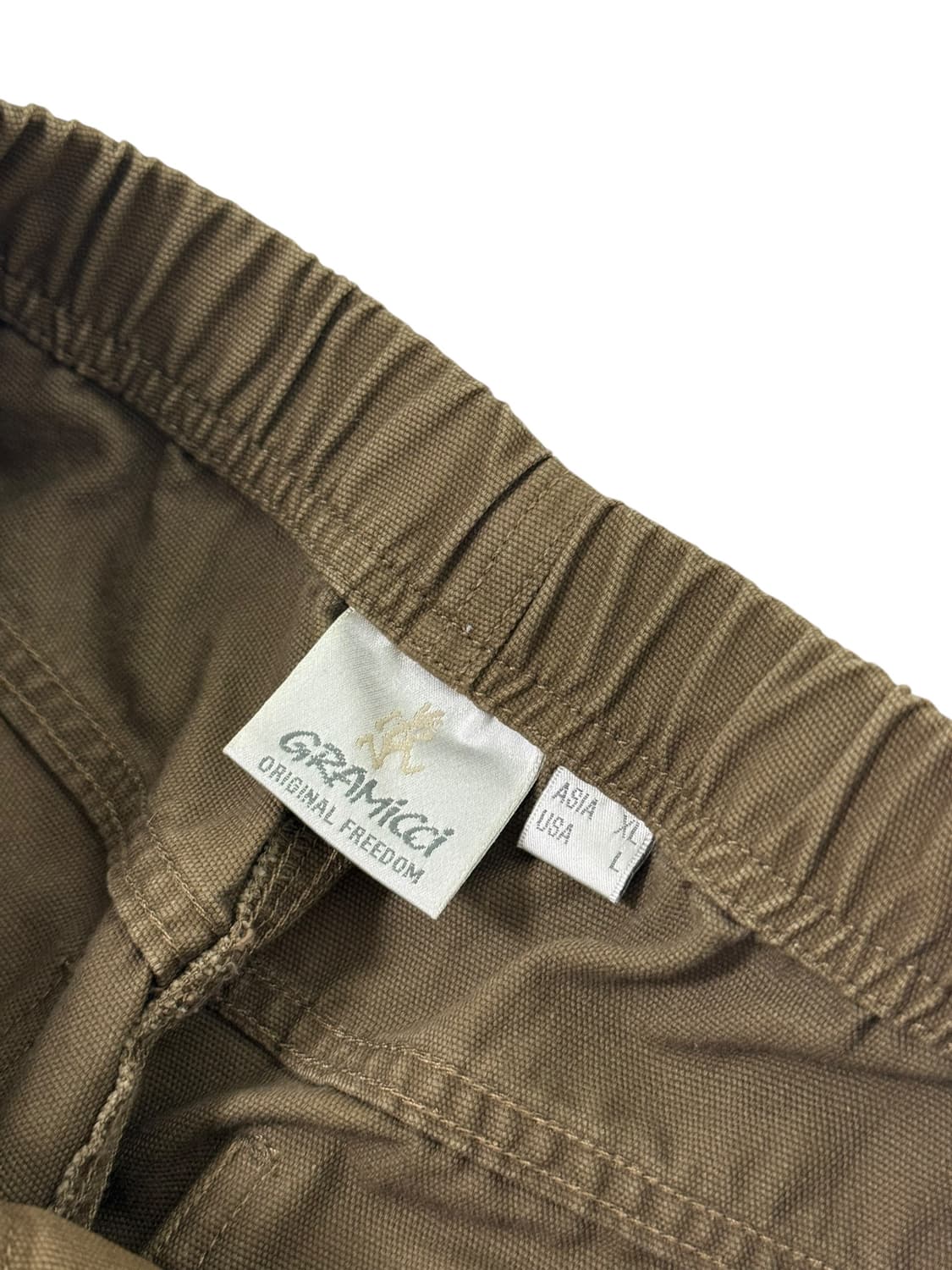 그라미치 카키 브라운 더블니 팬츠 상품이미지7