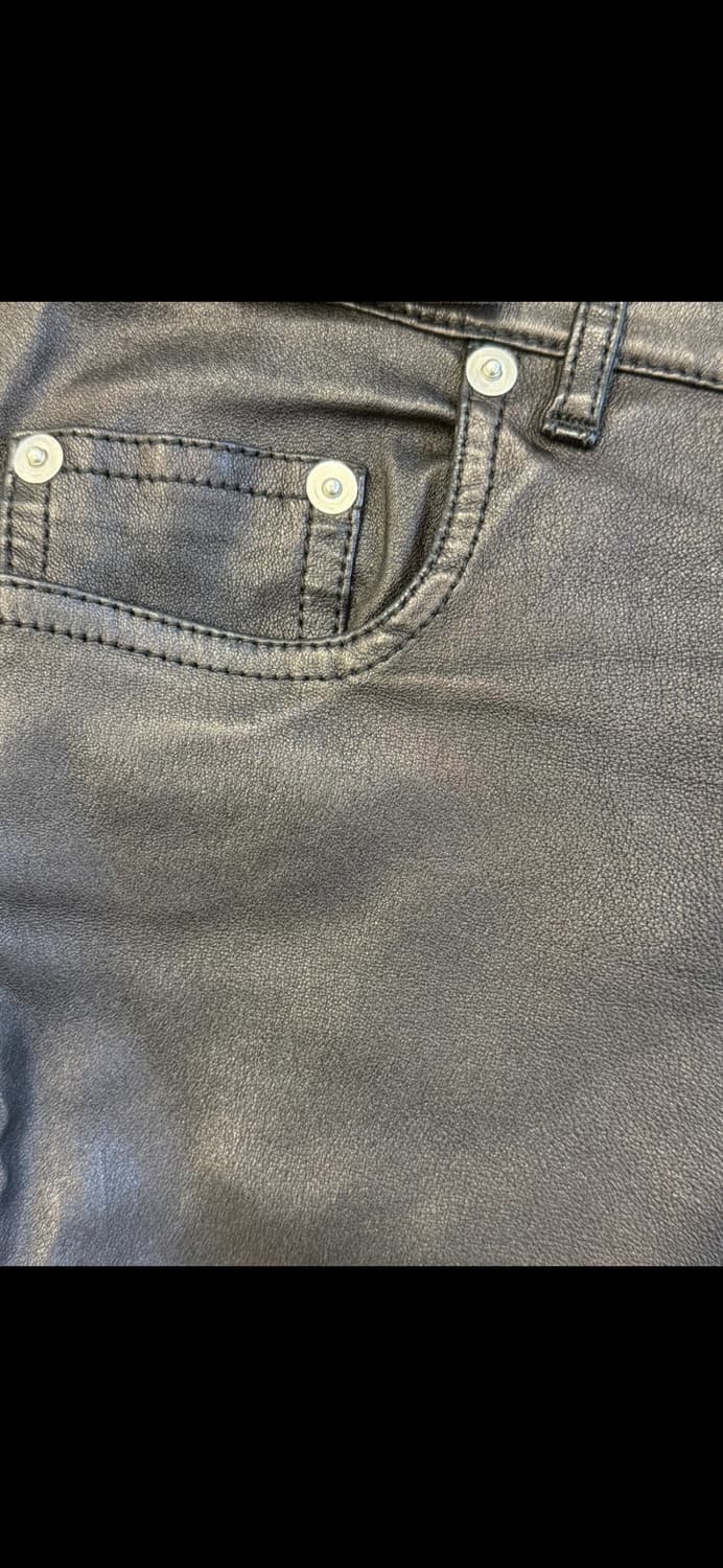 생로랑 13시즌 레더 팬츠 상품이미지5