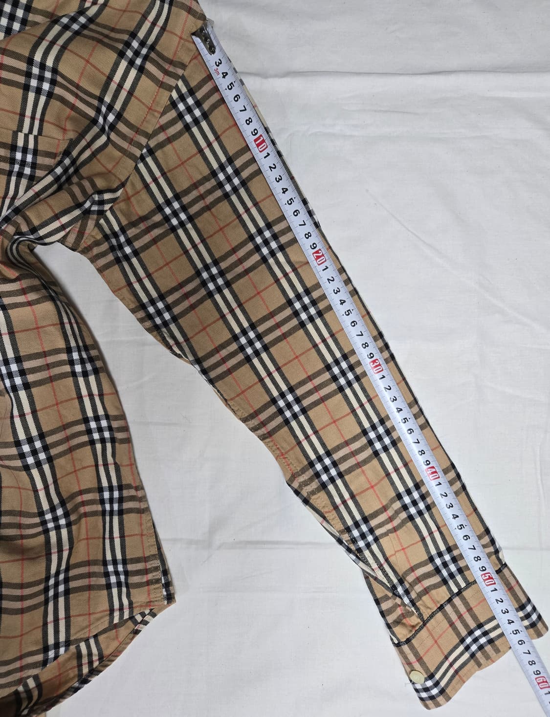 버버리(Burberry)의 빈티지 노바 체크 셔츠 L 상품이미지8