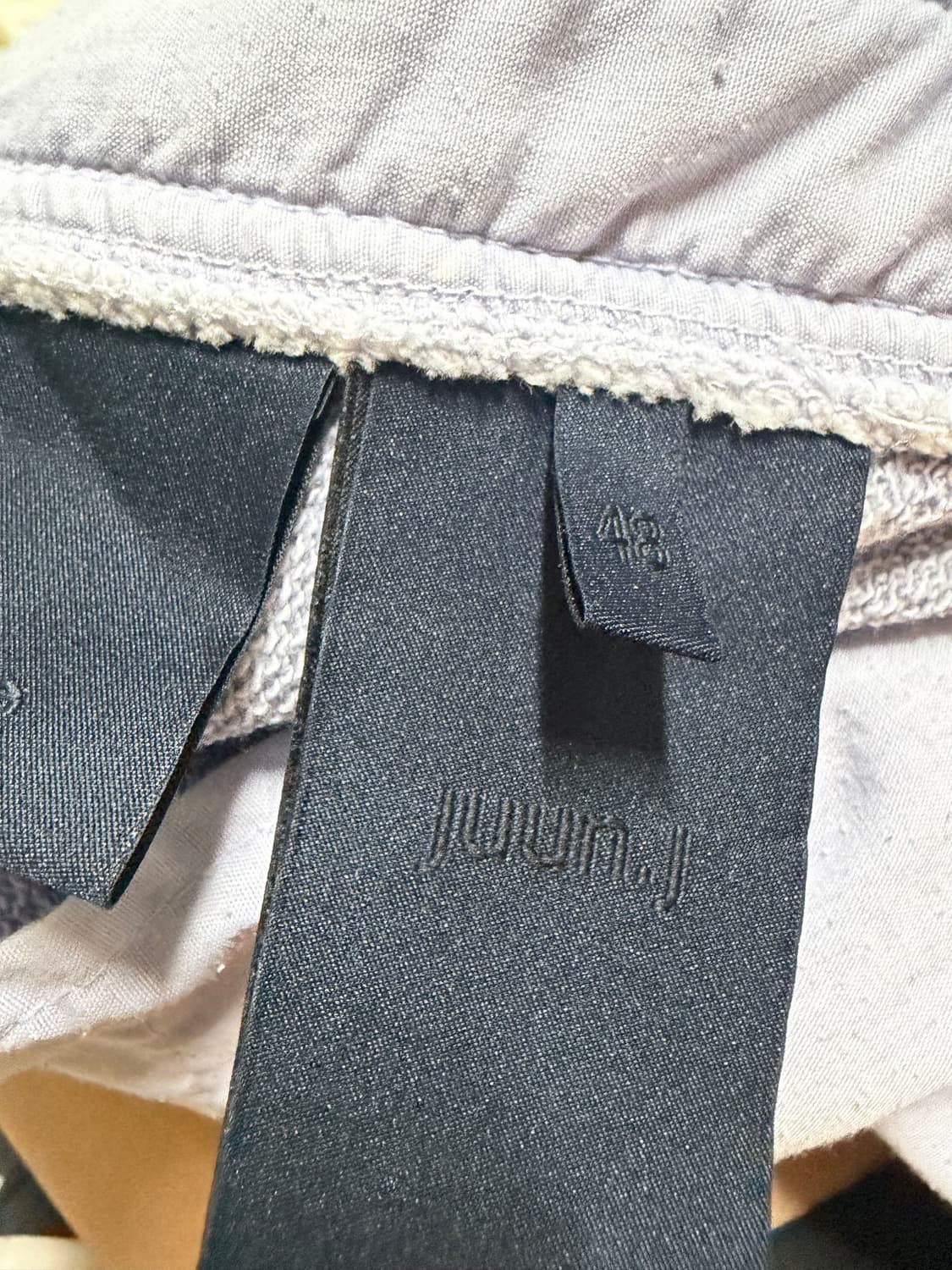 준지 라벤더 가먼트 다잉 쇼트 팬츠 반바지 48 상품이미지4