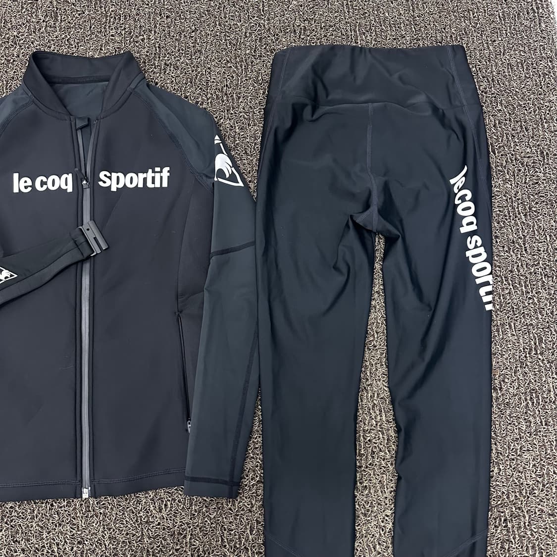 르꼬끄 여성 래쉬가드 수영복 블랙 세트 S 상품이미지3