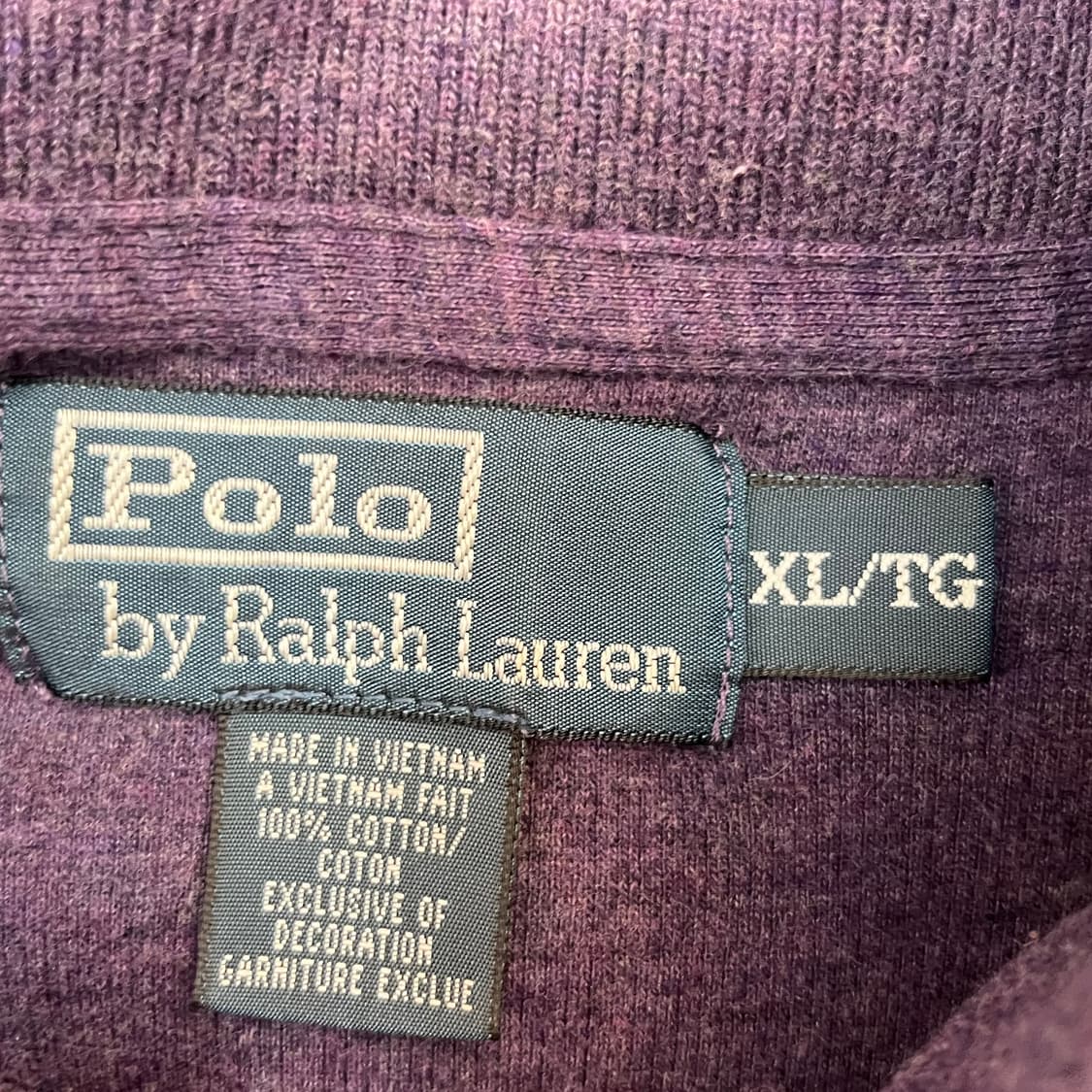 폴로랄프로렌 남성 하프넥 니트 (XL) 상품이미지3