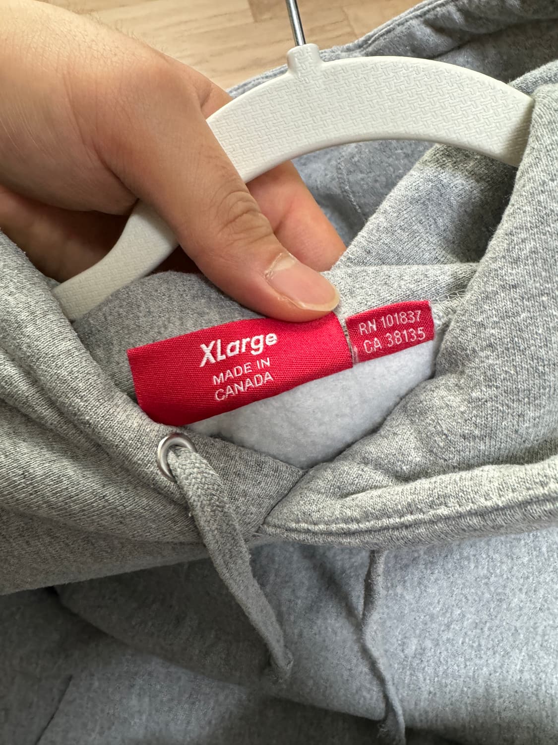 25fw 슈프림 박스로고 후드티 xl 상품이미지4