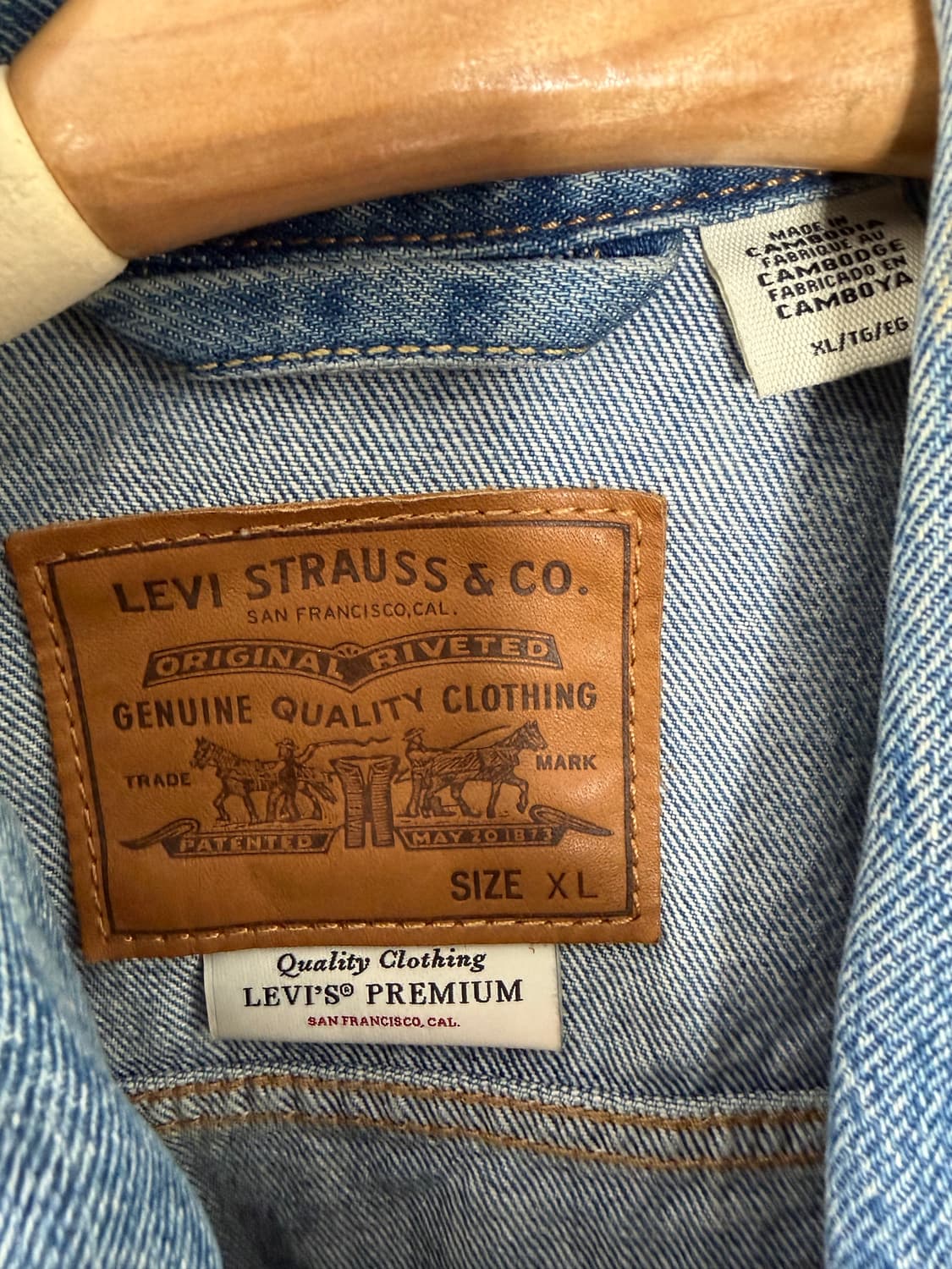 리바이스 리바이스데님자켓 리바이스자켓 리바이스청자켓 상품이미지3