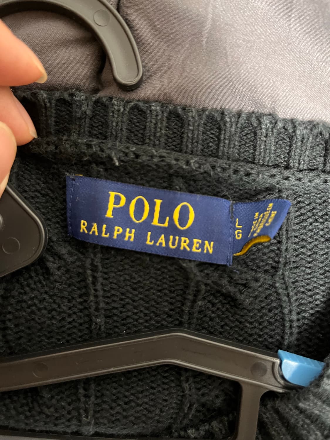 폴로 꽈배기 니트 l 상품이미지2