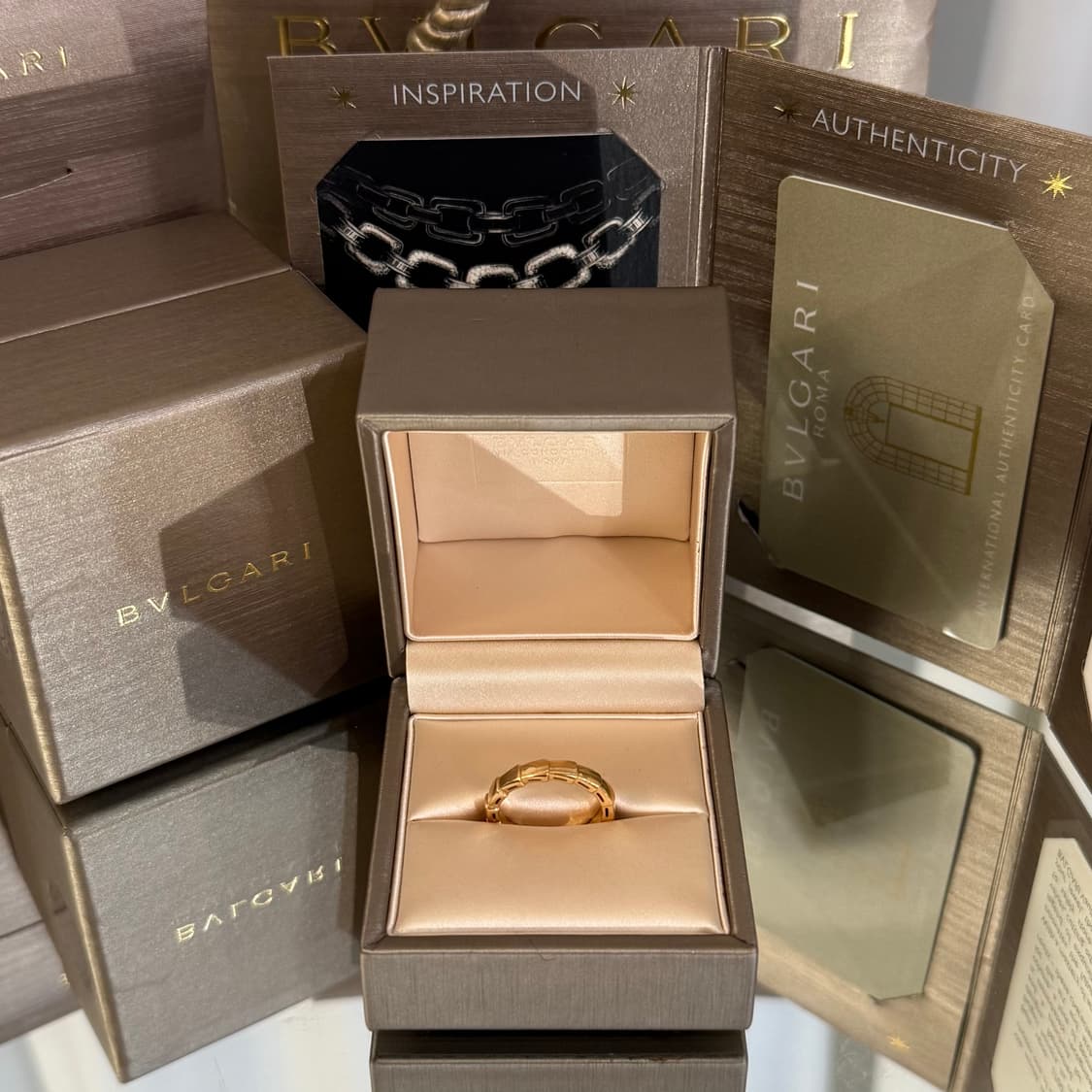 (53) 불가리 세르펜티 바이퍼 링 반지 상품이미지2