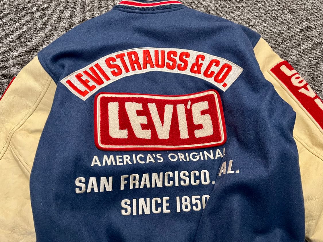 [95~100] 리바이스 90s 빈티지 바시티자켓 M 상품이미지9
